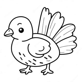 Pagina Para Colorear De Un Pavo Bebe 28806-26058