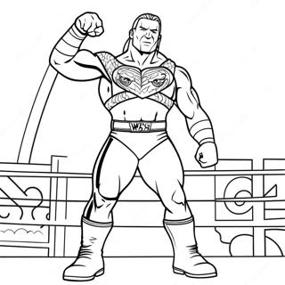 Pagina Para Colorear De Wwe 28826-26076