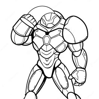 Pagina Para Colorear De Metroid 28856-26100