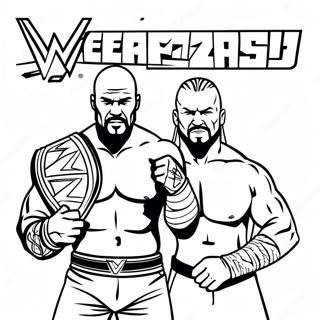 Pagina Para Colorear De La Wwe 28966-26187