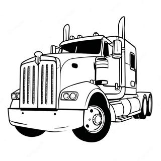 Pagina Para Colorear De Un Camion Kenworth 28976-26195