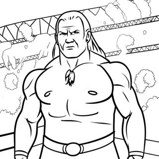 Pagina Para Colorear De Wwe 29026-26235