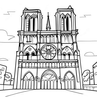 Pagina Para Colorear De Notre Dame 29136-26323