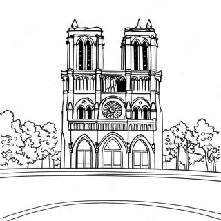 Pagina Para Colorear De Notre Dame 29136-26324