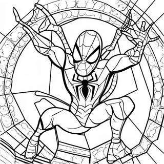 Pagina Para Colorear De Spider De Hierro 29206-26379