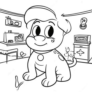 Pagina Para Colorear De Laboratorio De Dexter 29236-26402