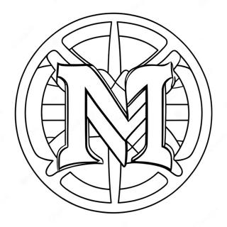 Pagina Para Colorear Del Logo De Los Mets 29246-26410