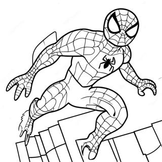 Pagina Para Colorear De La Lagartija De Spiderman 29296-26452