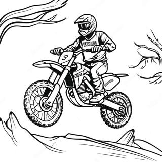 Pagina Para Colorear De Piloto De Motocross Genial 292-238