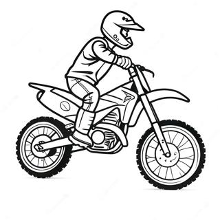 Pagina Para Colorear De Piloto De Motocross Genial 292-239