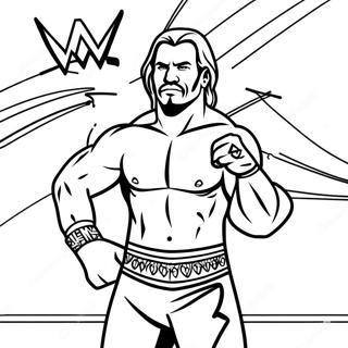 Pagina Para Colorear De La Wwe 29306-26459