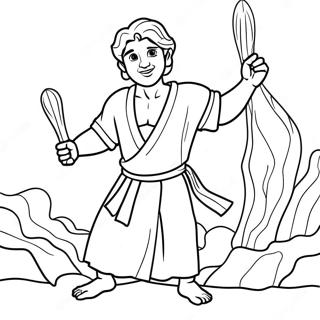 Pagina Para Colorear De Daniel En Accion 29368-26502