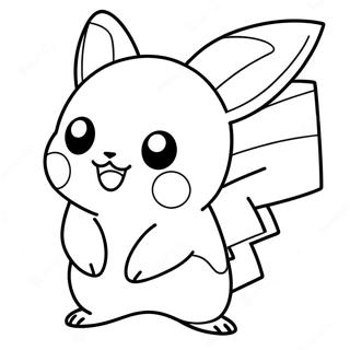 Pagina Para Colorear De Pikachu Encantador De Pokemon Go 29408-26534