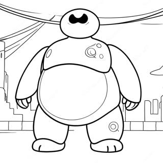 Pagina Para Colorear De Baymax 29637-26716