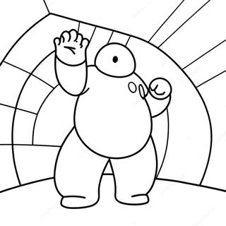 Pagina Para Colorear De Baymax En Accion 29638-26720