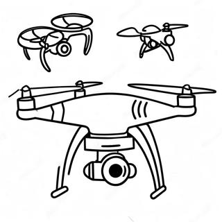 Pagina Para Colorear De Drone 29727-26787