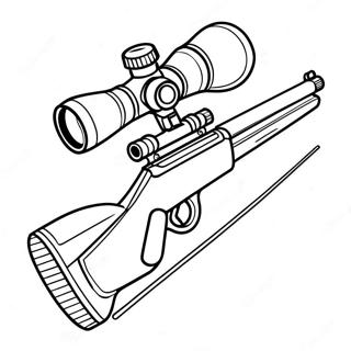 Pagina Para Colorear De Un Rifle De Francotirador 29787-26836