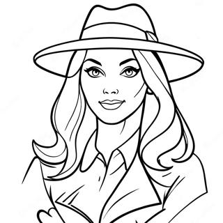 Pagina Para Colorear De Carmen Sandiego 29888-26907