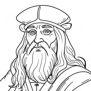 Pagina Para Colorear De Leonardo Da Vinci 29908-26924