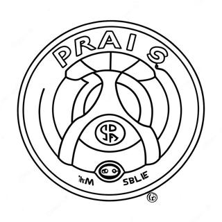 Pagina Para Colorear Del Logo Del Psg 29918-26929