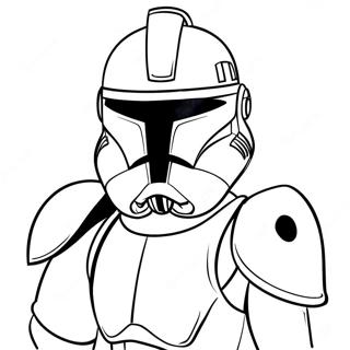 Pagina Para Colorear Del Clon Trooper De La Fase 2 29938-26947