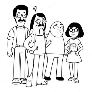 Pagina Para Colorear De Bobs Burgers 2998-2426