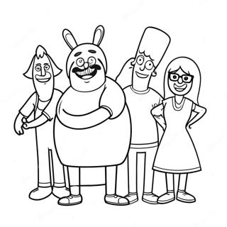 Pagina Para Colorear De Bobs Burgers 2998-2427