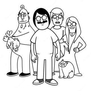 Pagina Para Colorear De Bobs Burgers 2998-2428