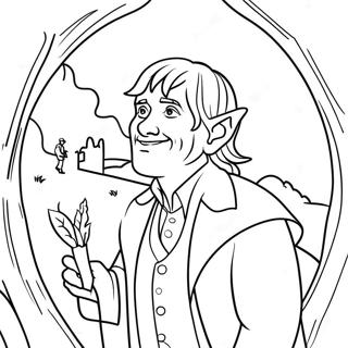 Pagina Para Colorear De Hobbit 30078-27058