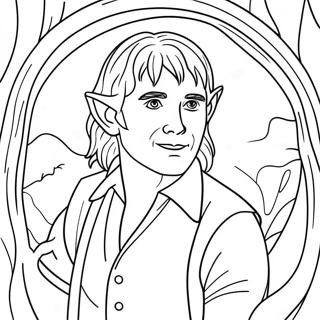 Pagina Para Colorear De Hobbit 30078-27060