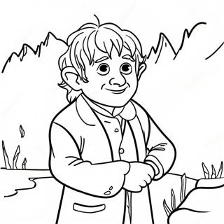 Pagina Para Colorear De La Aventura De Bilbo Bolson 30079-27061