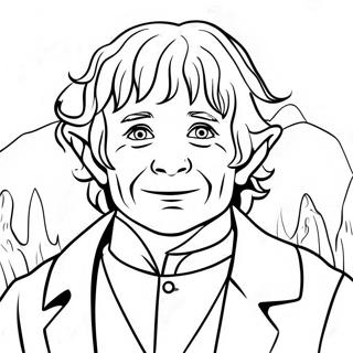 Pagina Para Colorear De La Aventura De Bilbo Bolson 30079-27064