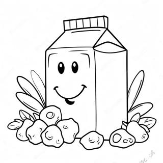 Pagina Para Colorear De Un Carton De Leche 30098-27076