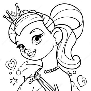 Pagina Para Colorear De Una Princesa De Disney Punk 30148-27115