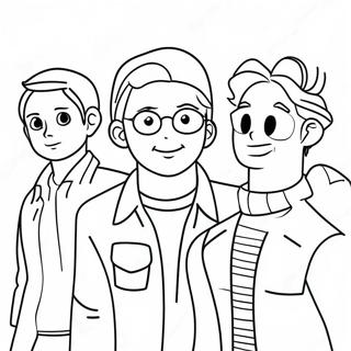 Pagina Para Colorear De Personajes De Heartstopper 30179-27144