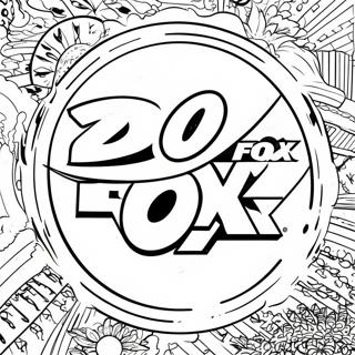 20th Century Fox Páginas Para Colorear