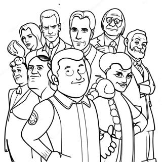 Pagina Para Colorear De Personajes De Peliculas De 20th Century Fox 30199-27158