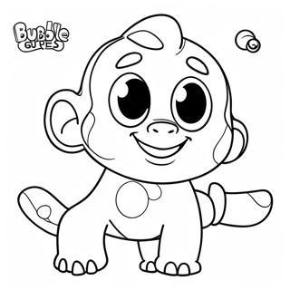 Pagina Para Colorear De Bubble Guppies Zooli 30208-27163