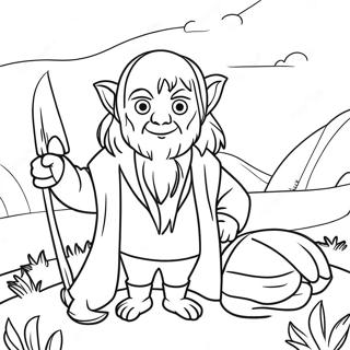 Pagina Para Colorear De El Hobbit 30238-27187