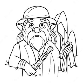 Pagina Para Colorear De El Hobbit 30238-27188