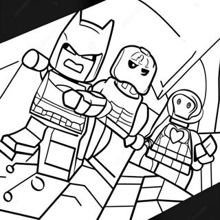 Pagina Para Colorear De Lego Avengers 3028-2451