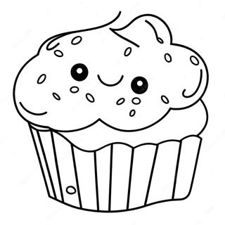 Pagina Para Colorear De Muffin 30308-27240