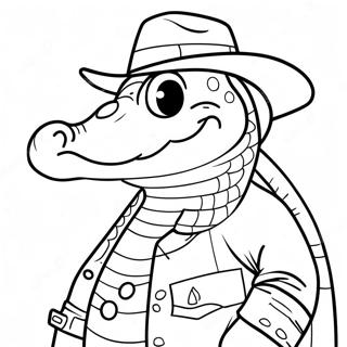 Pagina Para Colorear De Caiman De Montgomery 30358-27278