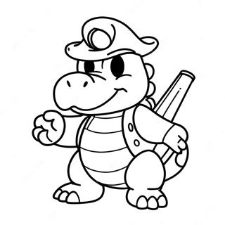 Lemmy Koopa Páginas Para Colorear