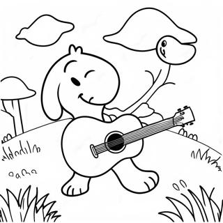 Pagina Para Colorear De Woodstock 30408-27320