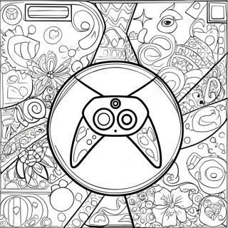 Pagina Para Colorear Del Logo De Xbox 30768-27606