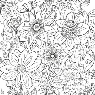 Pagina Para Colorear De Fantasia Floral De Johanna Basford 30869-27690