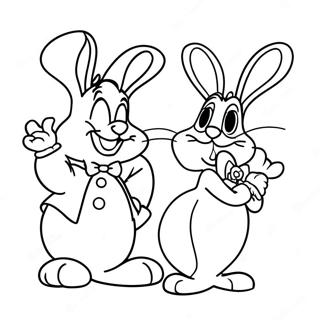 Pagina Para Colorear De Roger Rabbit Y Jessica Rabbit 31049-27834