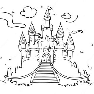 Pagina Para Colorear De Castillo De Ensueno 31058-27839