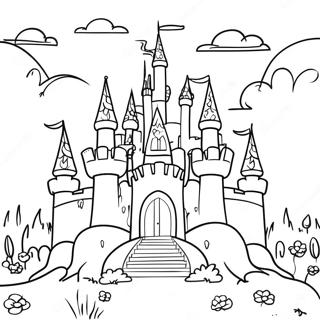 Pagina Para Colorear De Castillo De Ensueno 31058-27840